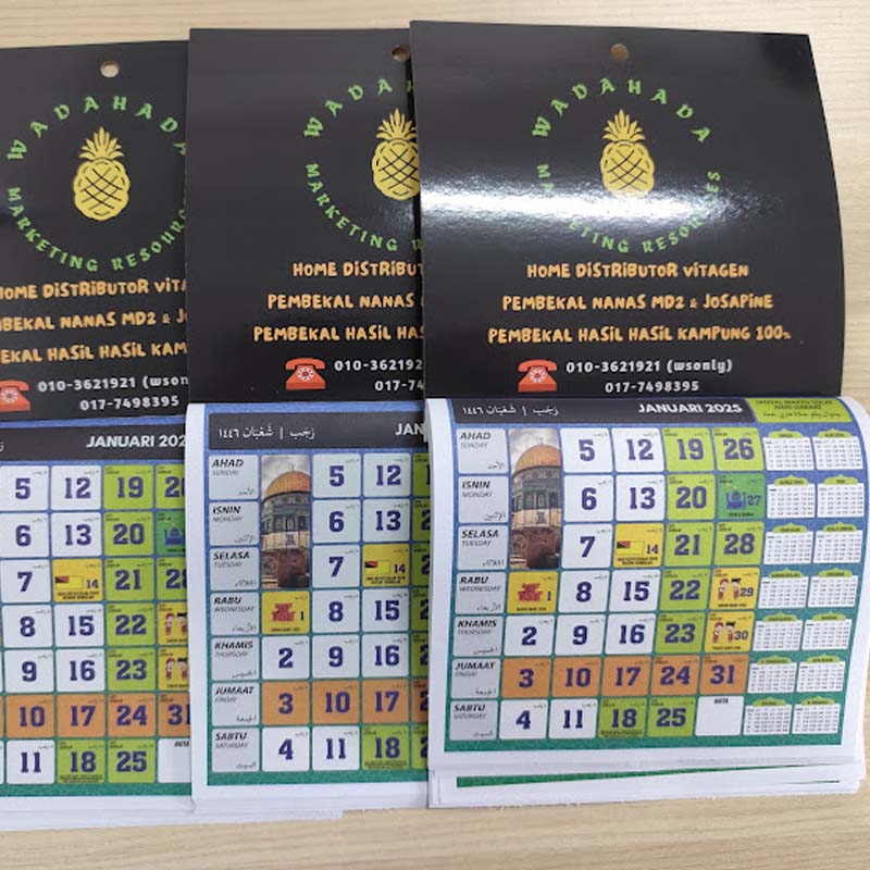 calendar printing